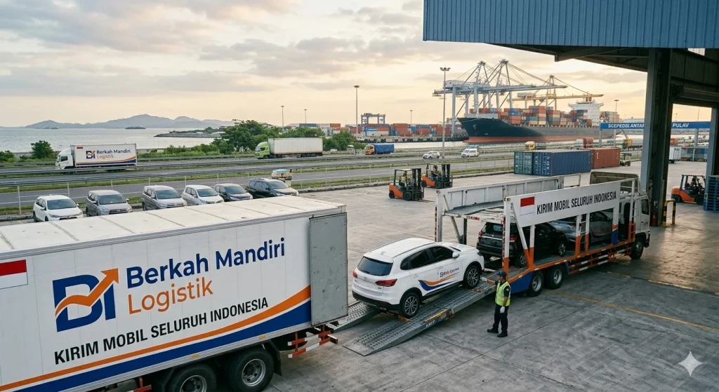 Jasa Cargo Kirim Mobil di Berkah Mandiri Logistik